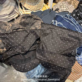 法式波点头巾帽女饱满后脑勺纽扣设计韩版韩式显脸小软檐装饰帽潮