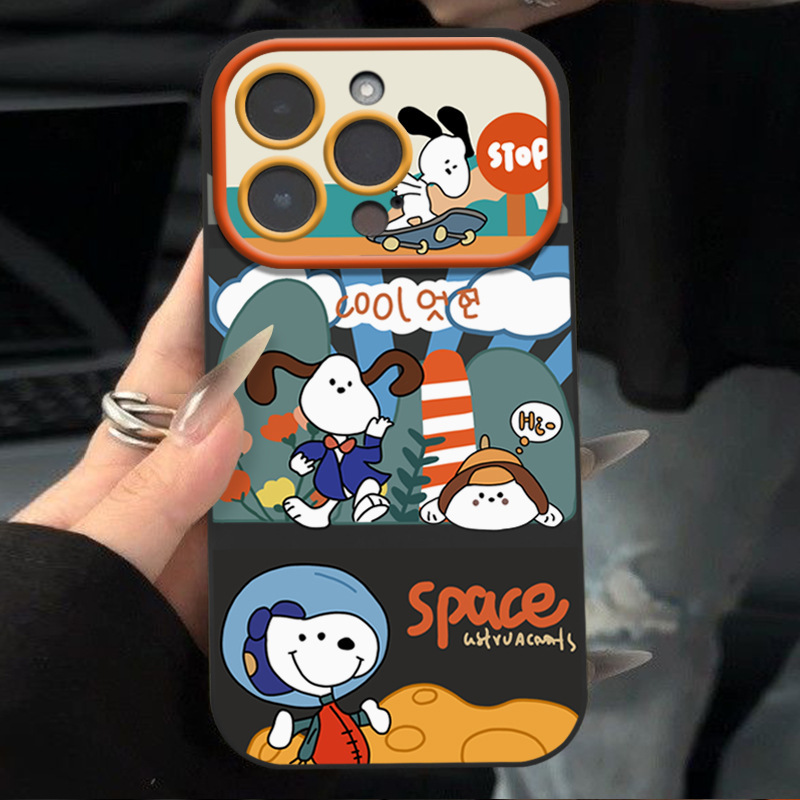 Anime Cartoon Snoopy Iphone17Promax Apple 16 Phone Case 15 Full Coverage 14/Xsxr Soft 7 Anti-Drop Anime Cartoon Snoopy Iphone17Promax Apple 16 Phone Case 15 Full Coverage 14/Xsxr Soft 7 Anti-Drop
