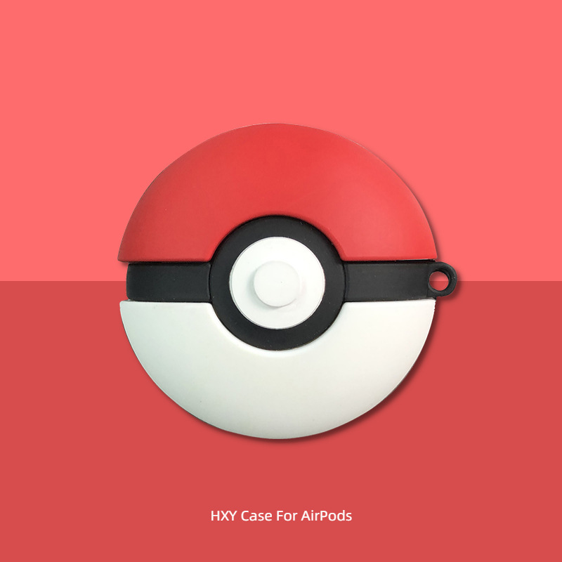 Suitable for Apple AirPods Pro 3 Protective Case, 4Th Generation Poke Ball 2, Pokémon Second and Third Generation Bluetooth Earphone Case