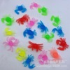 Children's realistic fishes for fishing, cognitive summer toy from soft rubber, early education