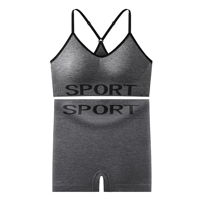 Las mujeres de verano de alta elástico sin costuras sujetador belleza espalda deportes traje a prueba de golpes anti-sacudida sin anillo de acero transpirable desgaste interior desgaste exterior