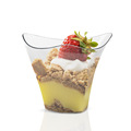 一次性塑料杯透明100ML塑料慕斯杯甜点杯冰淇淋杯创意甜品杯个性