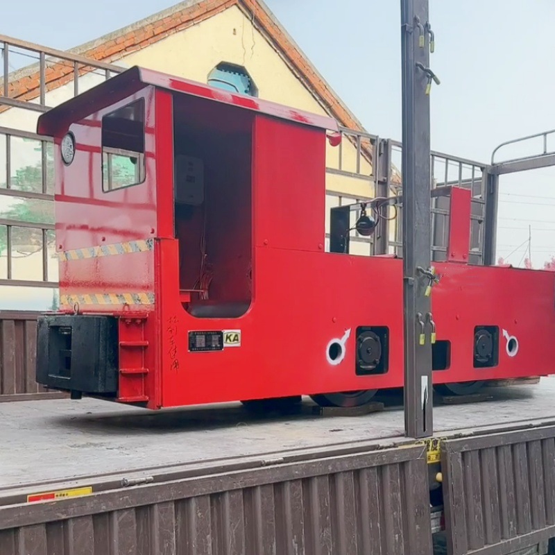 矿用电机车井下防爆煤矿用电瓶车2吨矿用蓄电池电瓶牵引车厂家