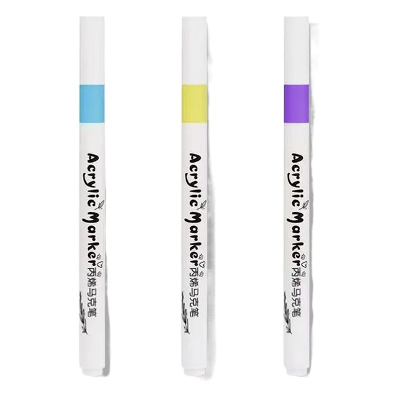 Acrylic Marker Pens 80 Colors Student Art Drawing Colored Pens Watercolor Pens Quick-Drying Graffiti Pens That Don'T Dirty Hands