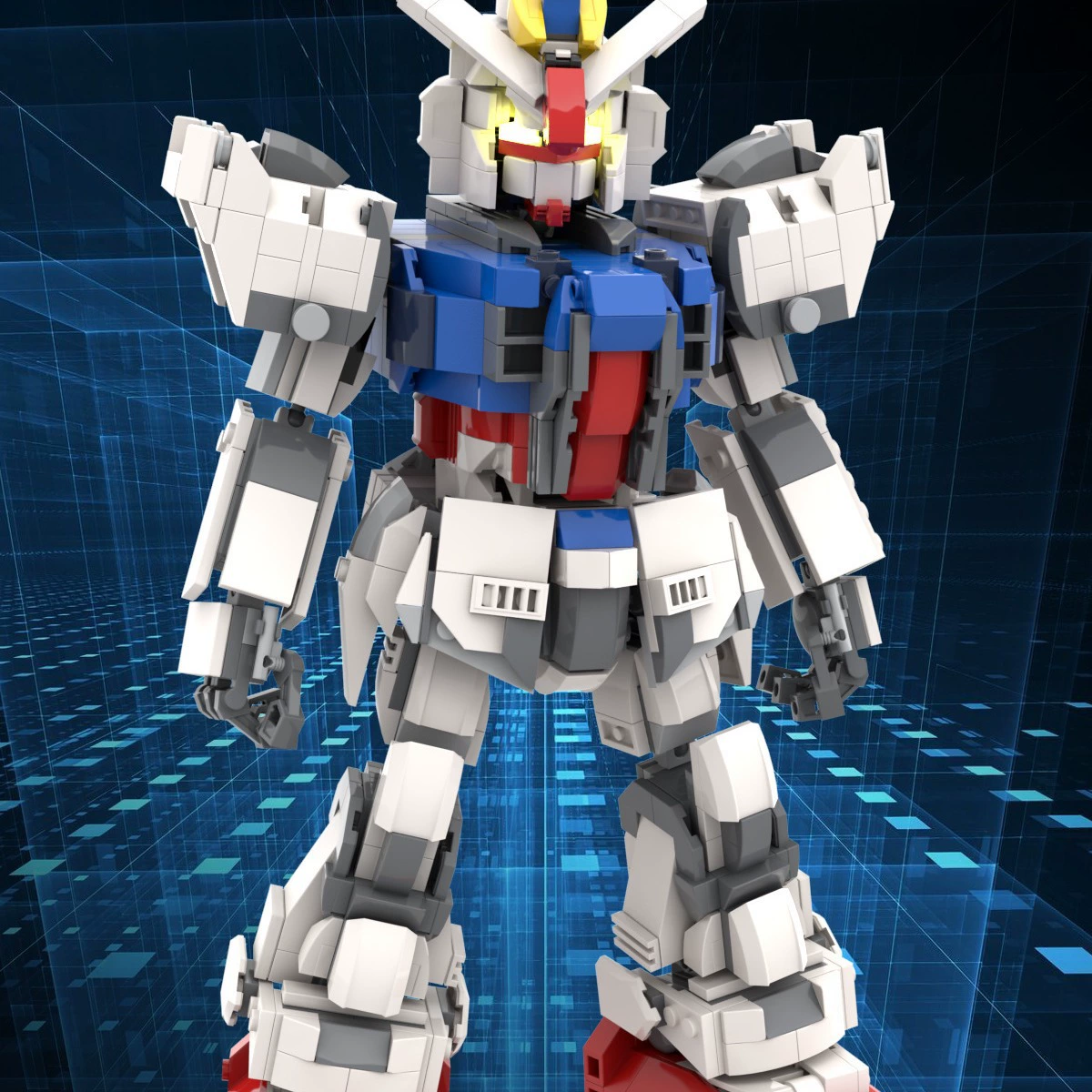 Совместимые с Lego наборы MOC для оригинального дизайна боевого робота-манка Gundam GAT-X105, мужская сложность