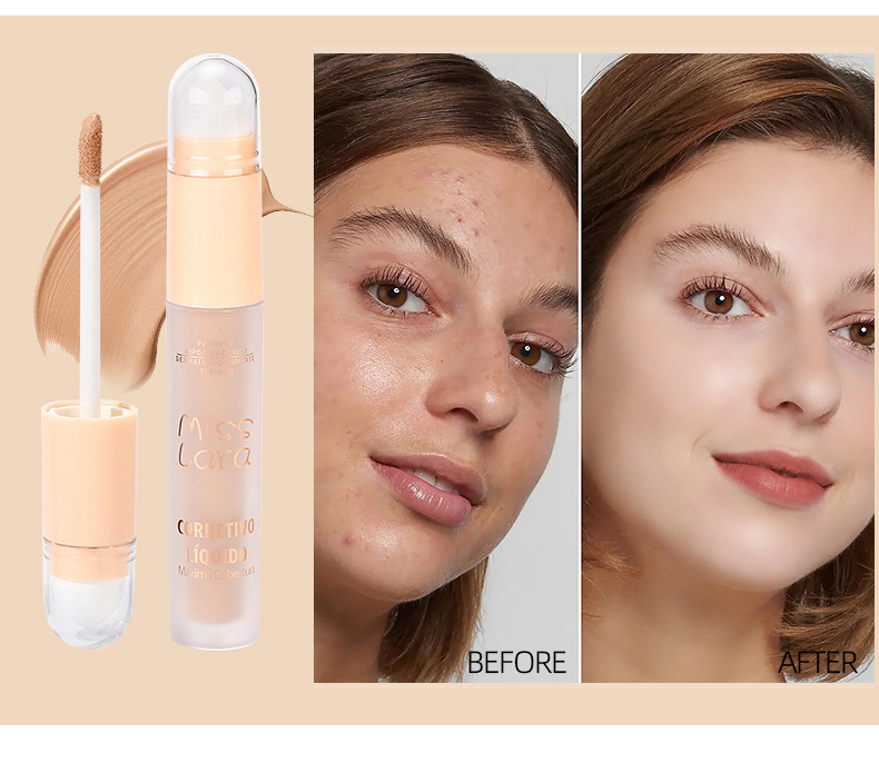 MISS LARA Three-color Contouring Liquid for Contouring Nasal Shadows, highlighting and brightening shadows, Natural liquid Contouring liquid undefined