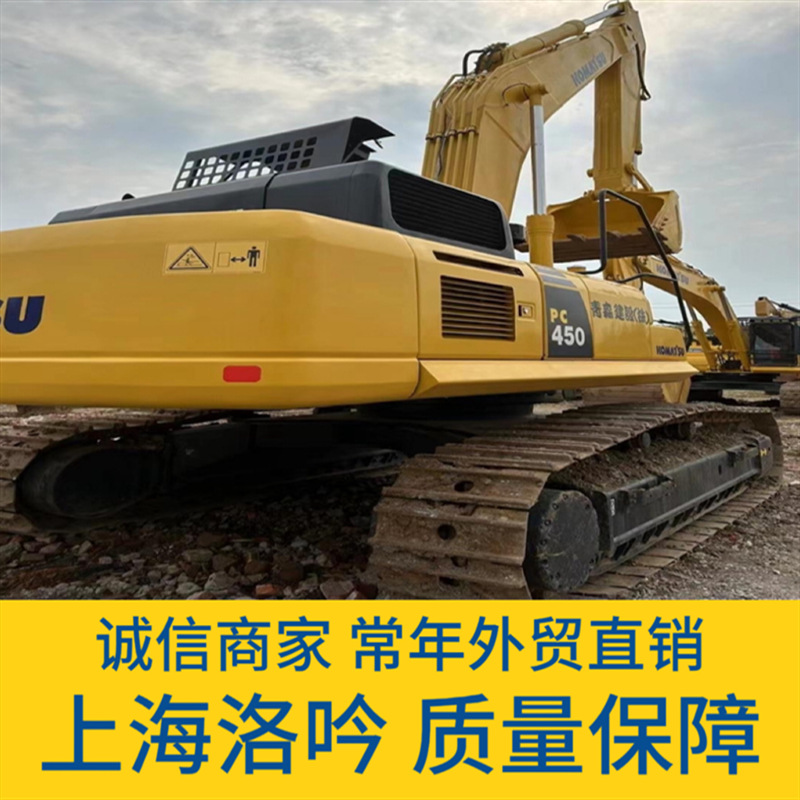 Fabricantes de exportación de baja calidad de segunda mano Komatsu450 200 220 excavadora garantía de calidad