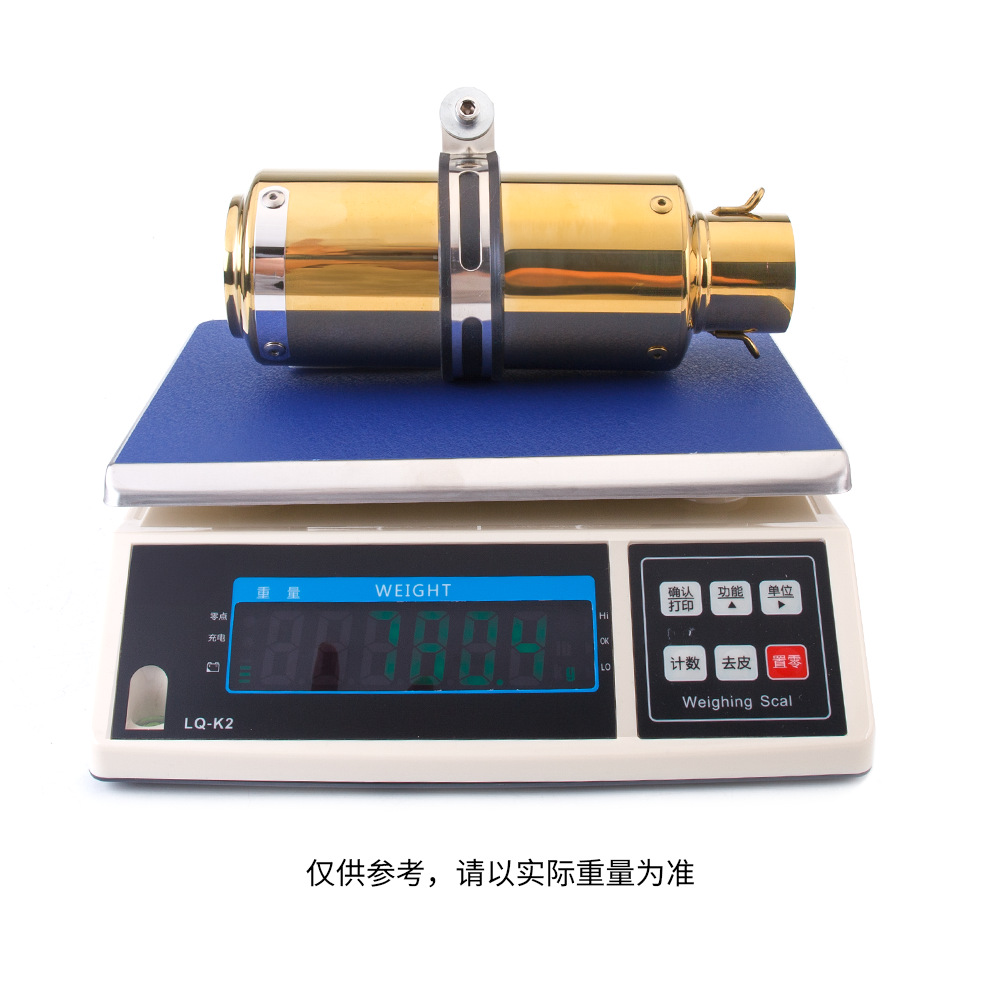 Motorcycle exhaust pipe modified SC gold 89 barrel 51mm caliber universal tail section stainless steel high temperature resistance