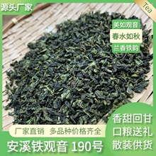 新茶春茶安溪铁观音消青型乌龙茶叶散装厂家批发礼品礼罐装送礼茶