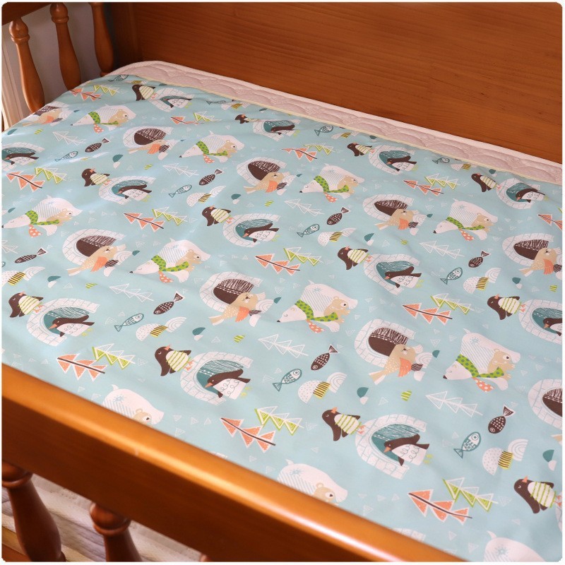 60*90cm 녹색 펭귄 북극곰