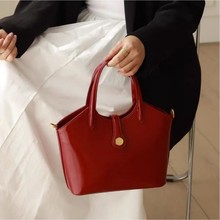 婚包红色包包女结婚新娘包2025新款日常可用托特包高级感轻奢风