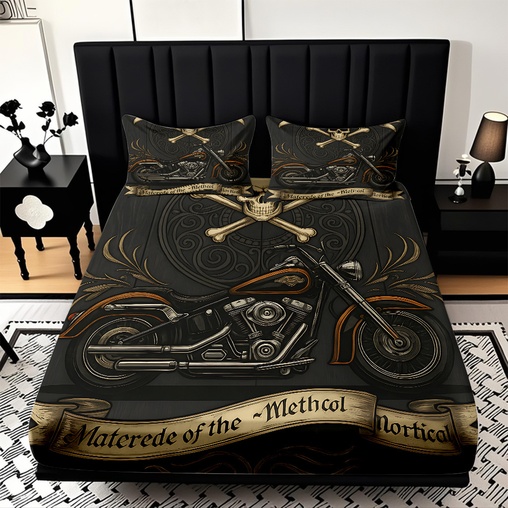 TEMU / JIT serie de motocicleta fría transfronteriza impresión digital de alta definición caja de cama de polirido fábrica directa