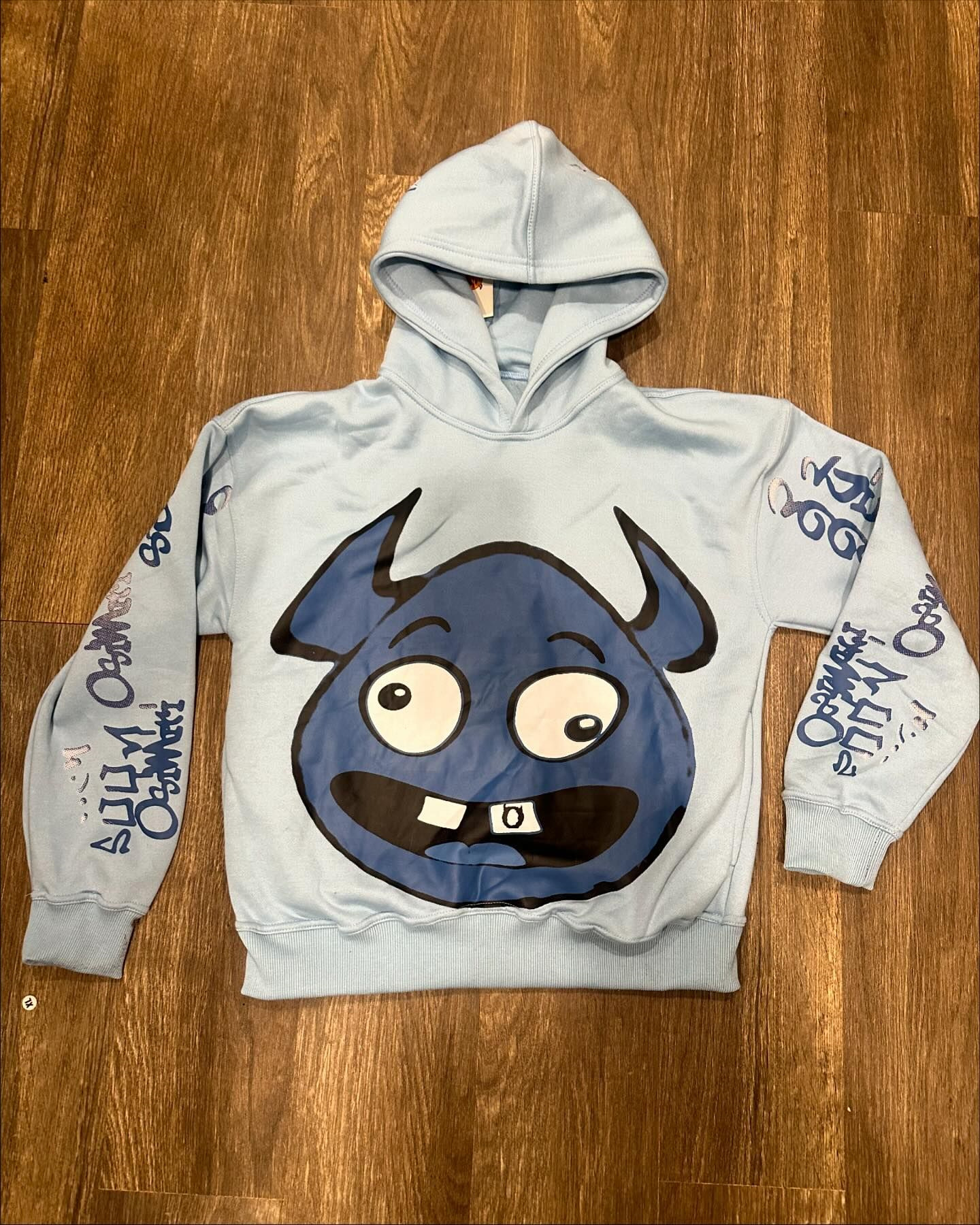 ​Y2K Demon Print Dark Aesthetic​ Hoodie – Retro Streetwear Pullover With 3D Effect​_viptrois.com