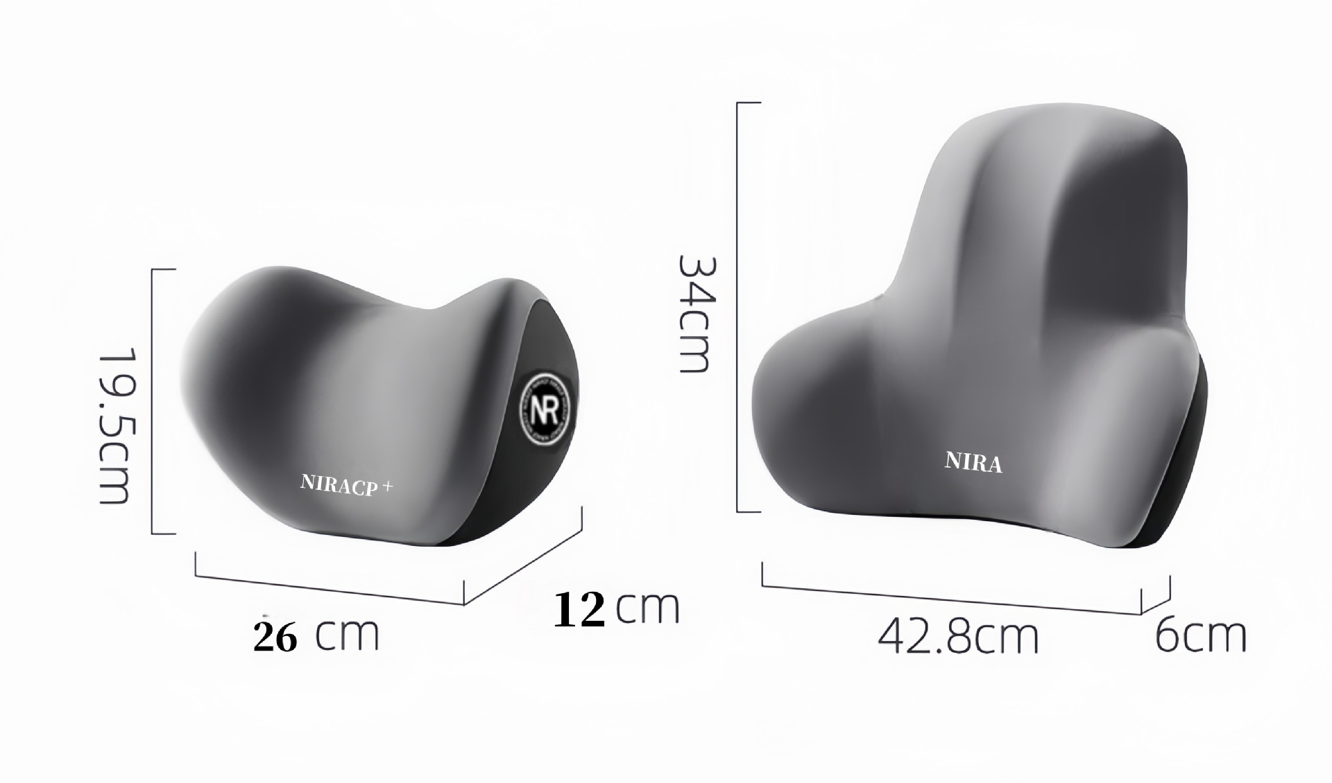 Car headrest car pillow car driving seat memory foam waist protection car pair of car pillow neck pillow