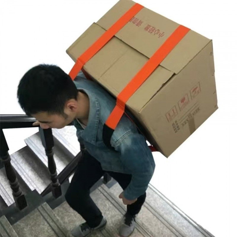 重い荷物を運ぶ道具、一人で下りるロープ、省力洗濯機ストラップ、家具、冷蔵庫の背もたれを運ぶ|undefined