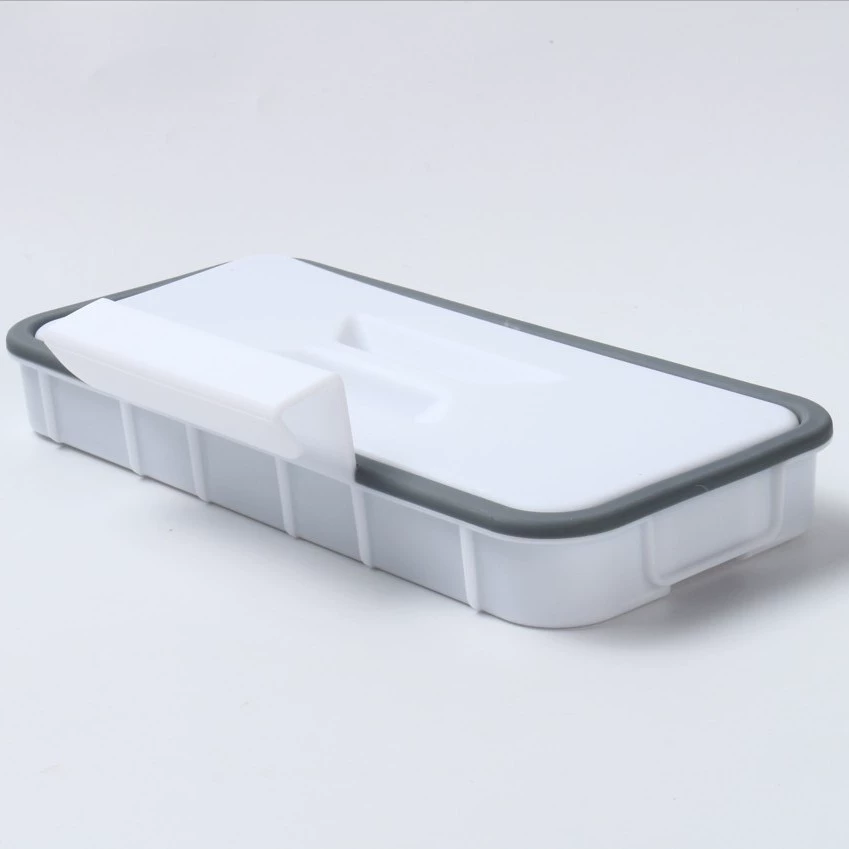 Attach-A-TRASH Cabinet Door Hanging Trash Bin by 意和 – Kitchen Garbage Shelf, 24.3×13.5×5.5 cm, 0.2 kg