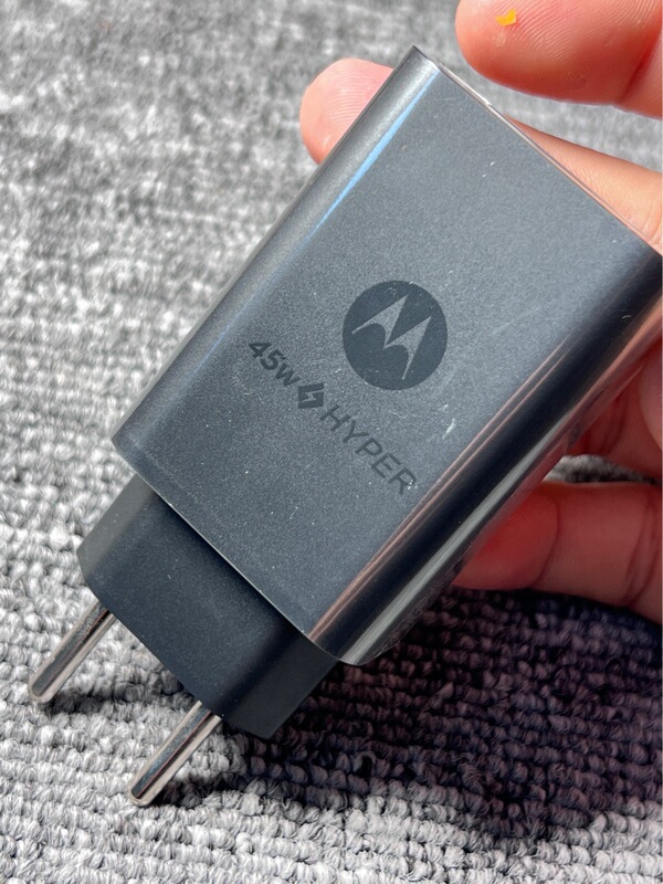 For moto Motorola SC-87 45w European gauge Brazil gauge original charger 45w pd fast charging head