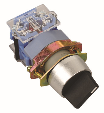 一佳按钮开关   LA39-11X/21 一开一闭旋钮 短柄 长柄  开孔22MM