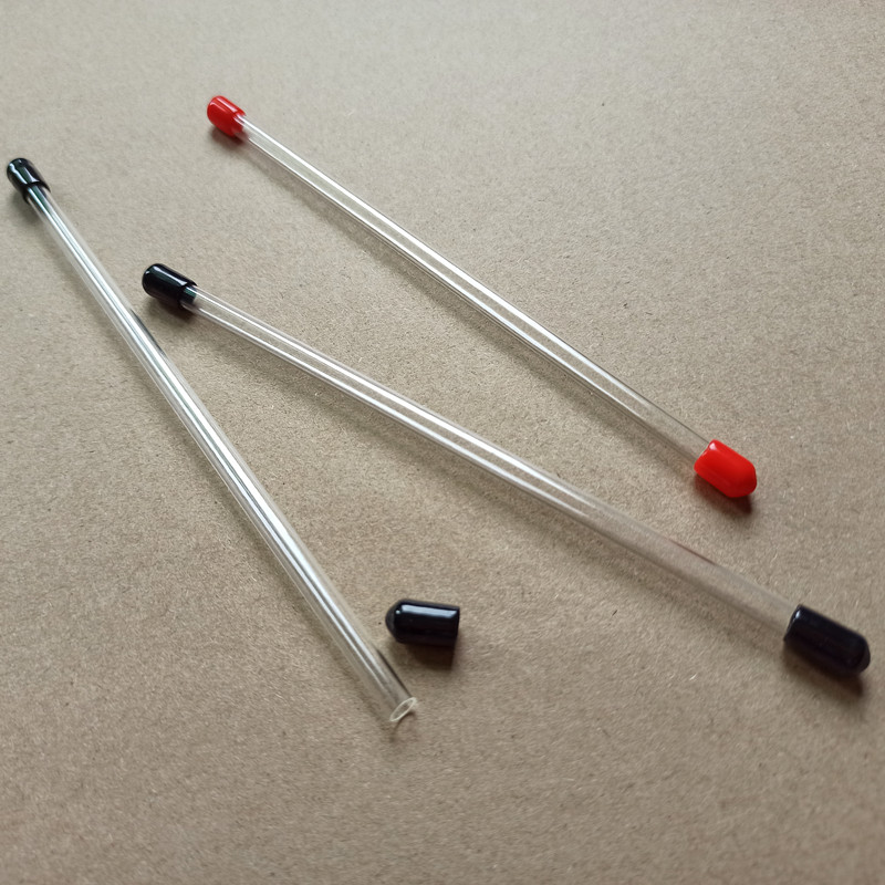 j8线香硬管包装现货供应筒塑料盖子PC桶防尘带透明管磁铁管子防g3