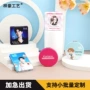 化妆随身pu翻盖双面镜