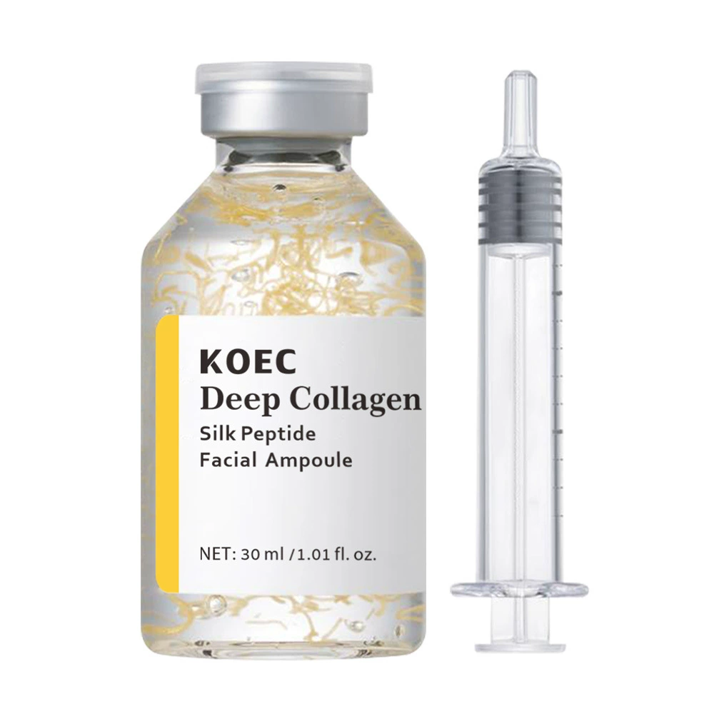Ампулa (KOEC) Deep Collagen Silk Peptide Essence, 30 мл, насадка-шприц
