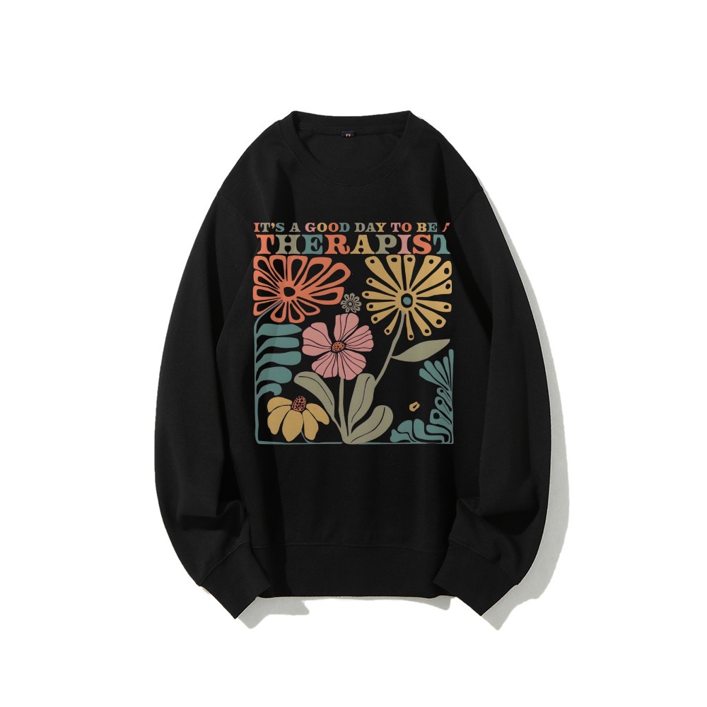 Therapist Sweatshirt Therapy Crewneck Counselor Sweatshirt M