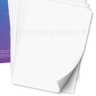 喷墨打印机圣诞热销乙烯基贴纸白色防水快干防水源头工厂可定 制