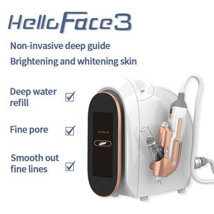 Hello Face 3 Non-Invasive Water Light Facial High-Pressure Deep Introduction Firming Multi-Functional Beauty Instrument for Export Only