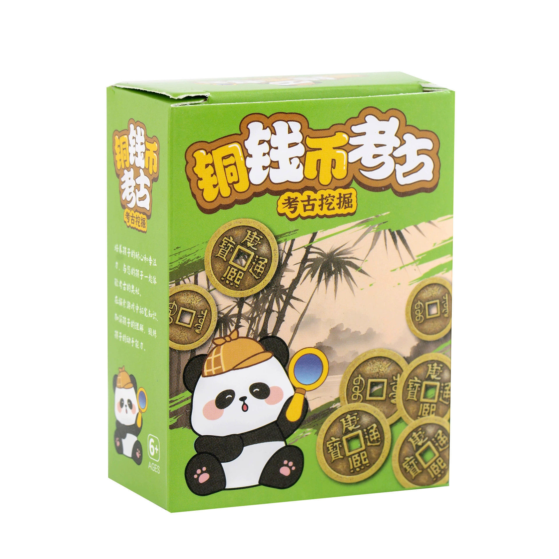 Realistic copper archeological smart toy for elementary school students, DIY, Birthday gift, archaeological excavations