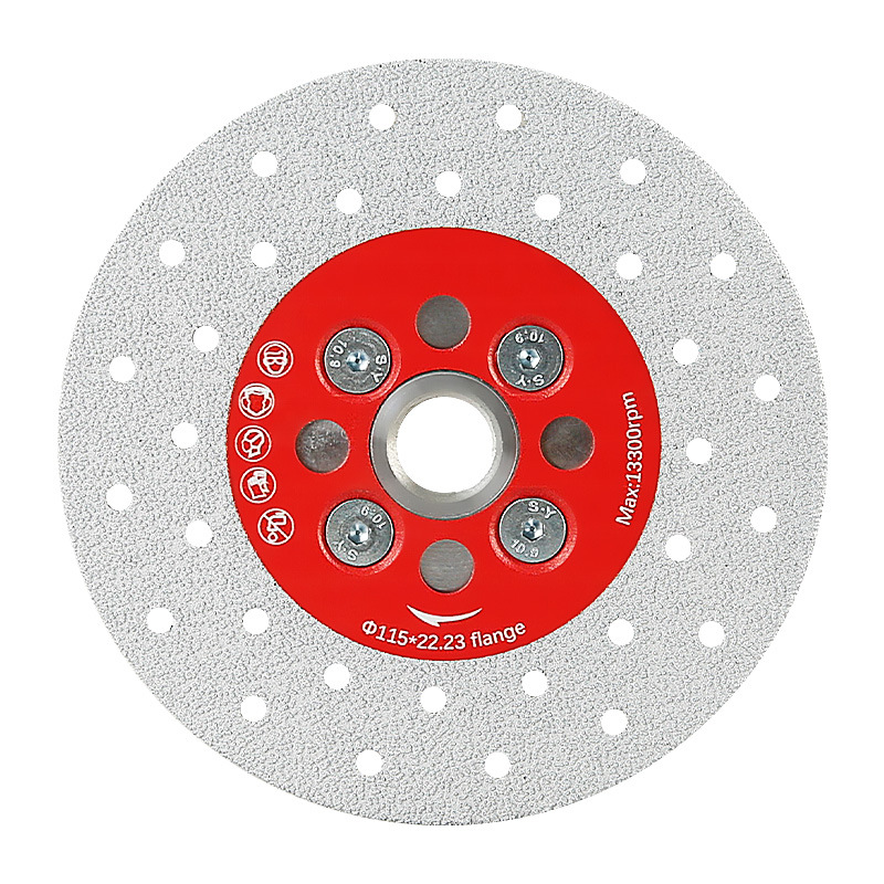 Hoja de corte de diamante cuarzo mármol piso hoja de corte especial hoja de sierra de doble cara hoja de pulido estrella completa