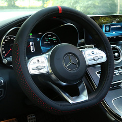 Cross-border exclusive supply D type special car steering wheel cover one piece agency suitable for Volkswagen, Hyundai, Geely direct sales 