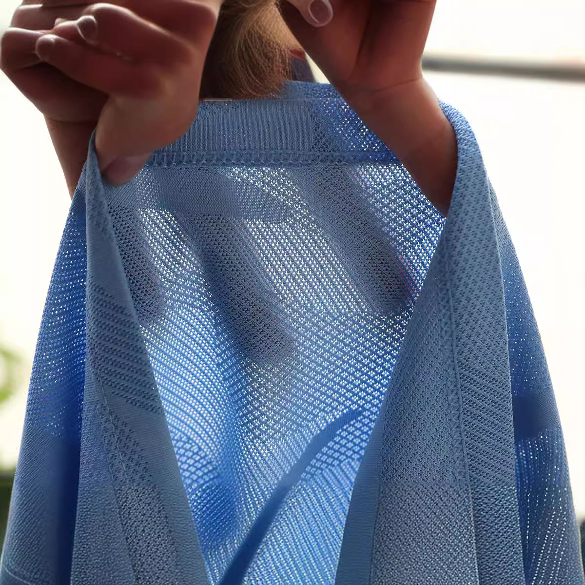 Camiseta de manga corta de secado rápido con temática de panda para niños, camiseta transpirable de malla de secado rápido para niños, ropa deportiva para niños de Qingdao