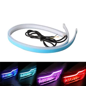 Yeni ultra-nazik 45 60 sm ikirəngli LED axar işıqlar, avtomobil üçün dekorativ dönmə siqnalı