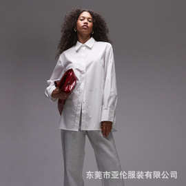 大码衬衣女胖mm 衬衣定制长袖女 衬衫厂家定制 衬衫定制牛津纺