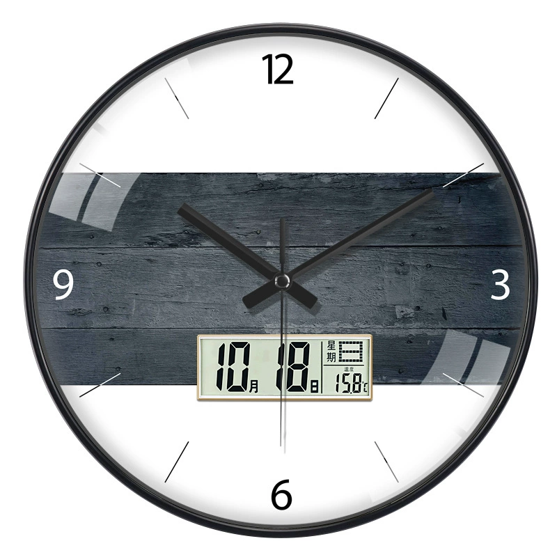 Quartz watch, modern creative calendar, simple and elegant design