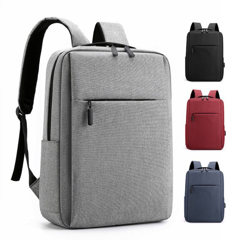 Cross-Border Backpack, Laptop Bag, USB Charging Business Bag for Men, Can Be Printed with Text, Images, or Logo, Lightweight Cross-Border Backpack, Laptop Bag, USB Charging Business Bag for Men, Can Be Printed with Text, Images, or Logo, Lightweight