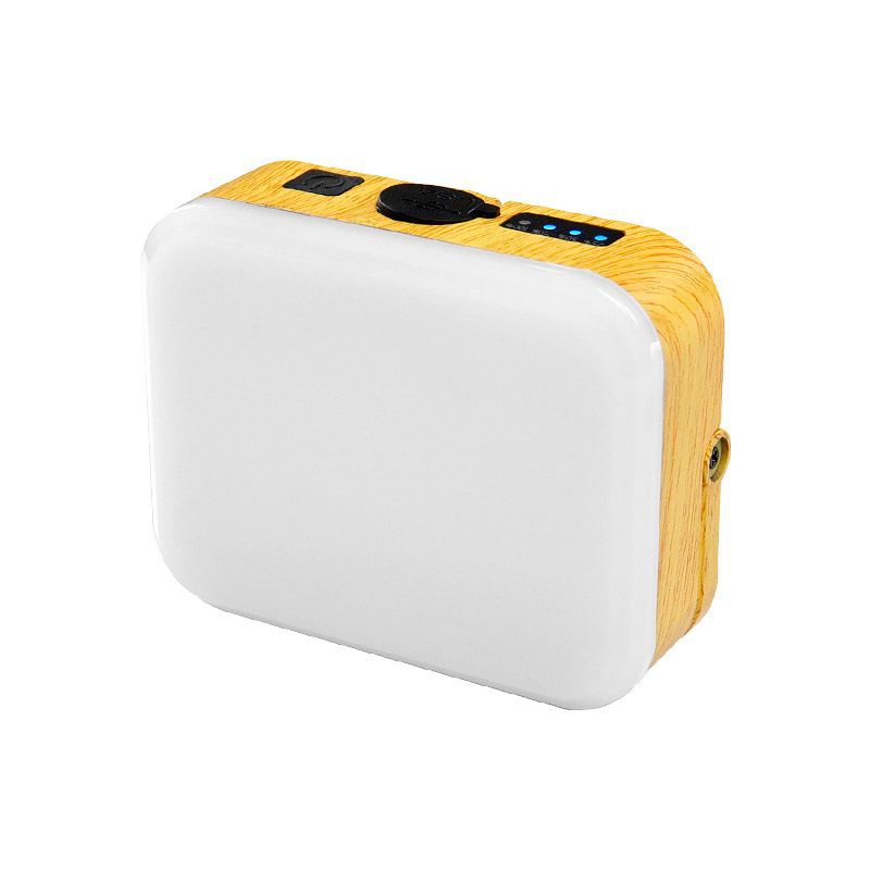 [모조 나뭇결 색상] 일반 2400mAh, 자기 흡입/후크 포함, 송장 없음