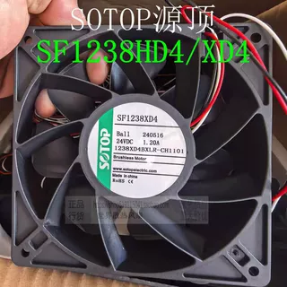 SOTOP源顶12CM SF1238HD4/XD4 DC24V 0.60A三线告警继电器风扇