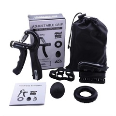 Counting gripper 5-piece set home fitness equipment sports home five-finger piano finger strength device egg ball