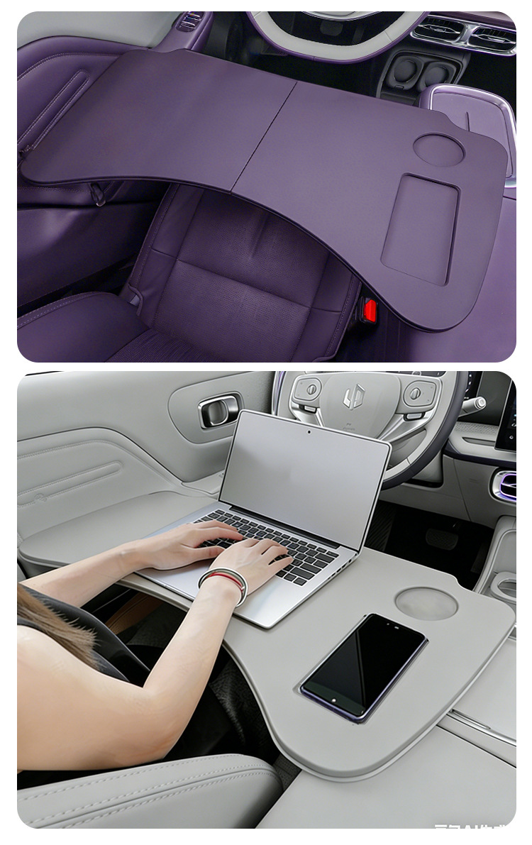 Suitable for Leapmotor B10 Car-Mounted Dining Tray, Small Table Board, Foldable Laptop Stand, Car Accessories