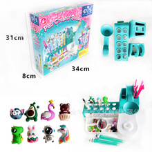 跨境魔法流沙笔儿童DIY手工制笔工厂套装STEM亲子益智玩具