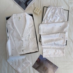 【甜梦碎花】秋季新款长袖家居服轻奢碎花小红书韩版长裤家居服薄