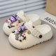 Children's Slippers Eva Summer New Flat Cartoon Cute Baby Small and Medium Children's Room Two-Wear Hole Shoes Wholesale