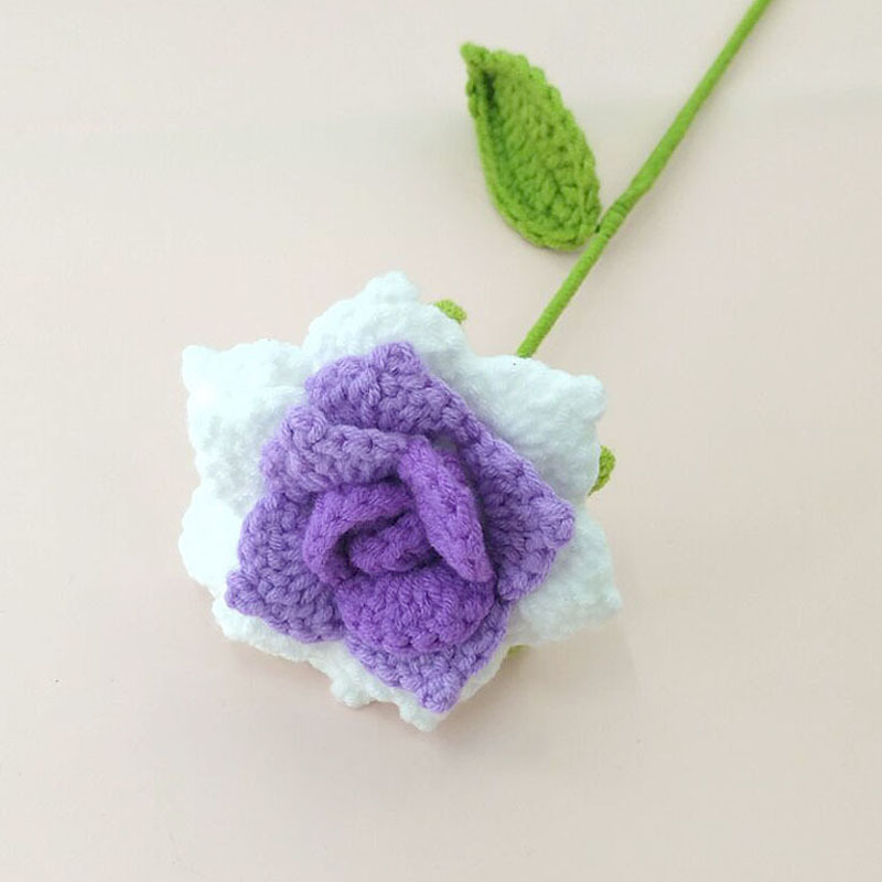 Producto terminado-degradado Rosa puntiagudo púrpura