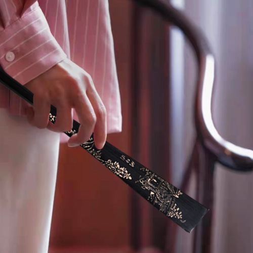 Rice paper folding fan blank folding fan blank fan 10 inch men's fan calligraphy painting white fan cooked Xuan fan