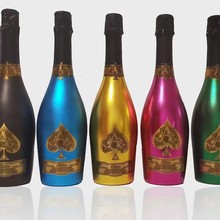 土豪金红桃A起泡酒厂家生 产酒吧派对女士甜酒聚会气泡葡萄酒