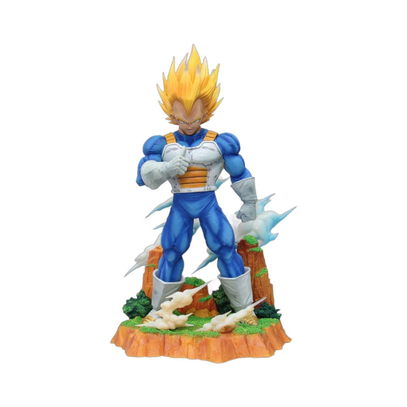 ドラゴンボールフィギュア像超サイヤ人大型アニメモデルシーン像装飾品卸売|undefined