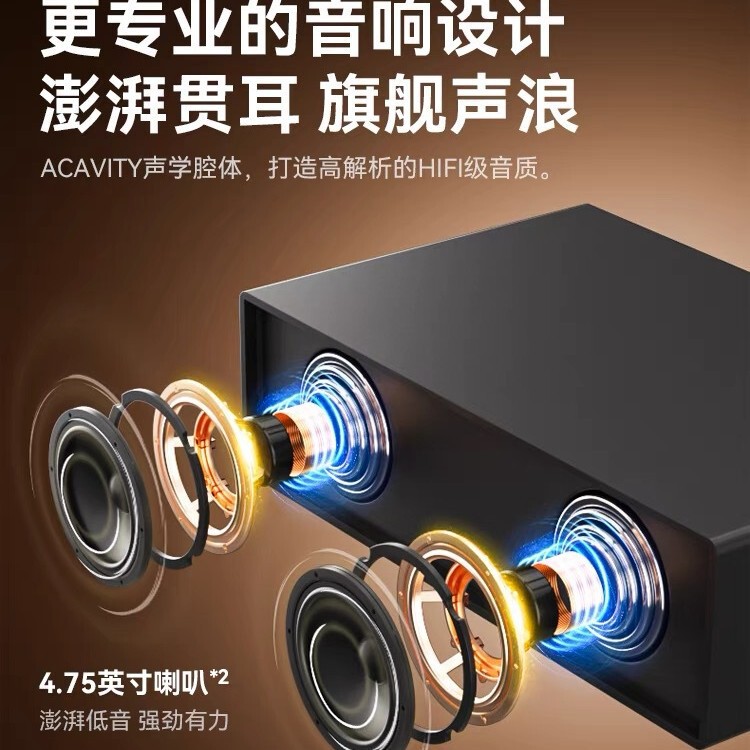 金立k6家庭ktv音响一体麦克风点歌机电视唱k歌话筒卡拉ok音箱|undefined