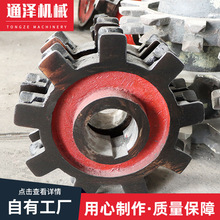 刮板输送机链轮工业机械输送设备配件双排齿轮45#钢提升机链轮