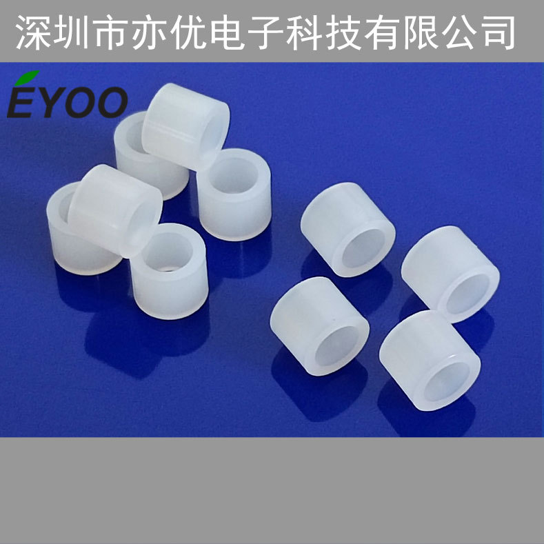 M6 M8 M10螺丝垫片垫柱尼龙隔离柱空心塑料套管圆体隔离柱绝缘柱